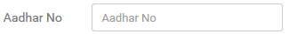 29. Aadhar No