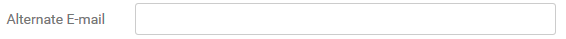 13. Alternate E-mail