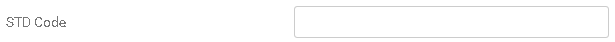 12. STD Code