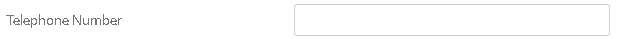 13. Telephone Number