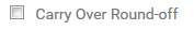 6. Carry Over Round Off