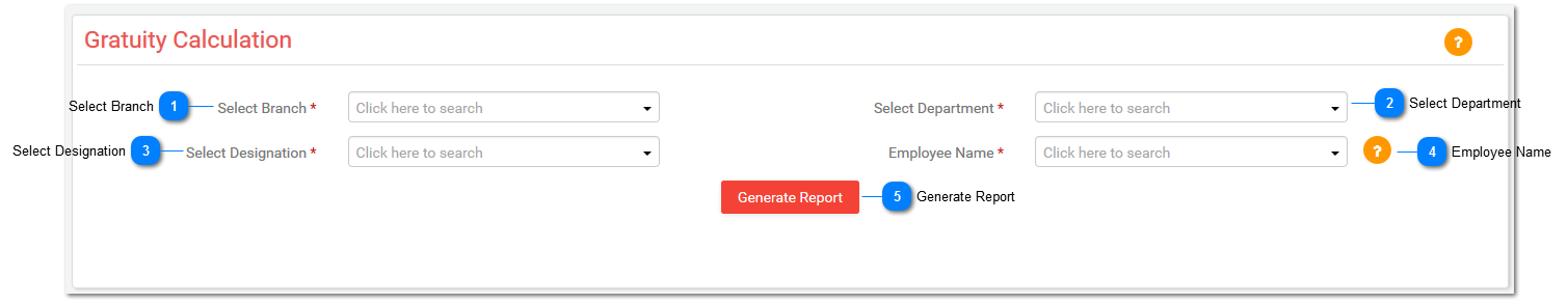 Gratuity Calculation