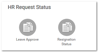 HR Request Status