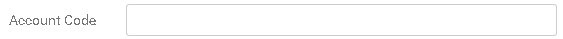 2. Account Code