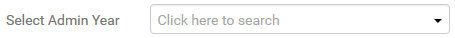 3. Select Admin Year