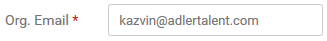22. Organization E-Mail
