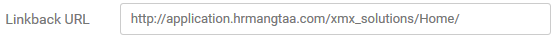 5. Linkback URL