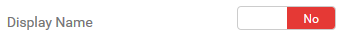 12. Display Name