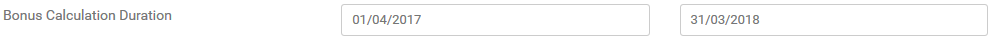 2. Bonus Calculation Duration
