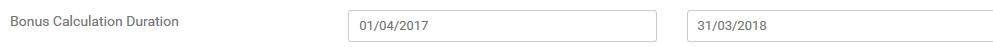 2. Bonus Calculation Duration