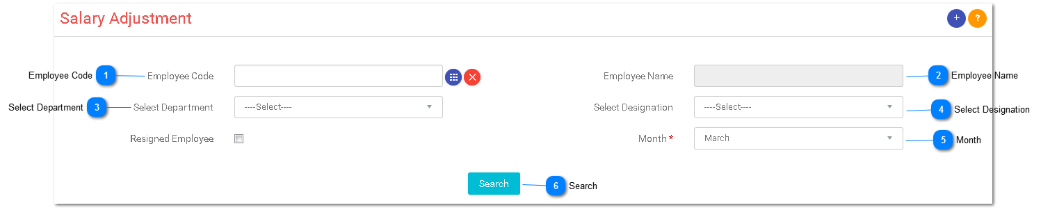 Salary Adjustment